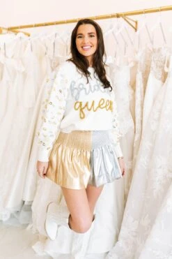 Queen Of Sparkles Bridal Queen Sweater -Queen of Sparkles QOS 280