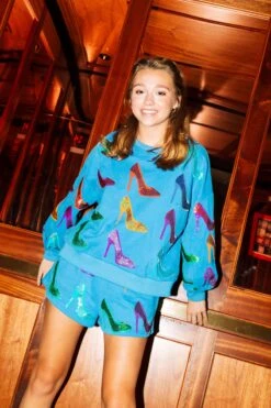 Queen Of Sparkles Indigo Stiletto Short -Queen of Sparkles QOSHOLIDAY soelstudio 940 bbcabe89 f84f 4fa7 acc0 fff2b52f3dd6