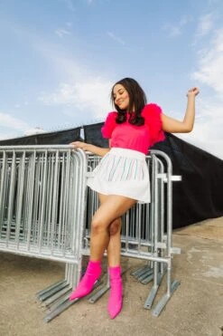 Pink Ruffle Sleeve Tee -Queen of Sparkles image 30bec6d5 785c 4ea9 9eec 2b326fe81012