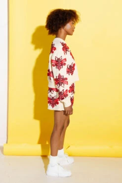 Queen Of Sparkles Tan & Red Bumble Bee Short -Queen of Sparkles qos august 530 a1e351ce fab3 4913 8f7a acc0e59e56d5