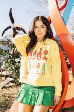 Queen Of Sparkles Queen Of Hot Sauce Sweatshirt 7 Queen Of Sparkles Queen Of Hot Sauce Sweatshirt -Queen of Sparkles soelstudio QOS 419