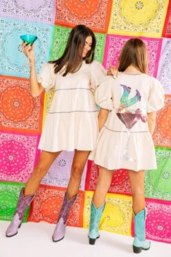 Queen Of Sparkles Tan Tipsy Cowgirl