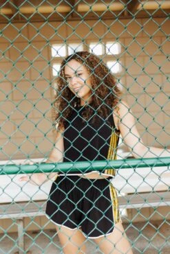 Queen Of Sparkles Black & Gold Side Active Tank 6 Queen Of Sparkles Black & Gold Side Active Tank -Queen of Sparkles soelstudio QOSFEB2023 295