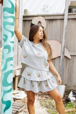 Queen Of Sparkles Grey Sunburst Ring Top 6 Queen Of Sparkles Grey Sunburst Ring Top -Queen of Sparkles soelstudio QOSFEB2023 412